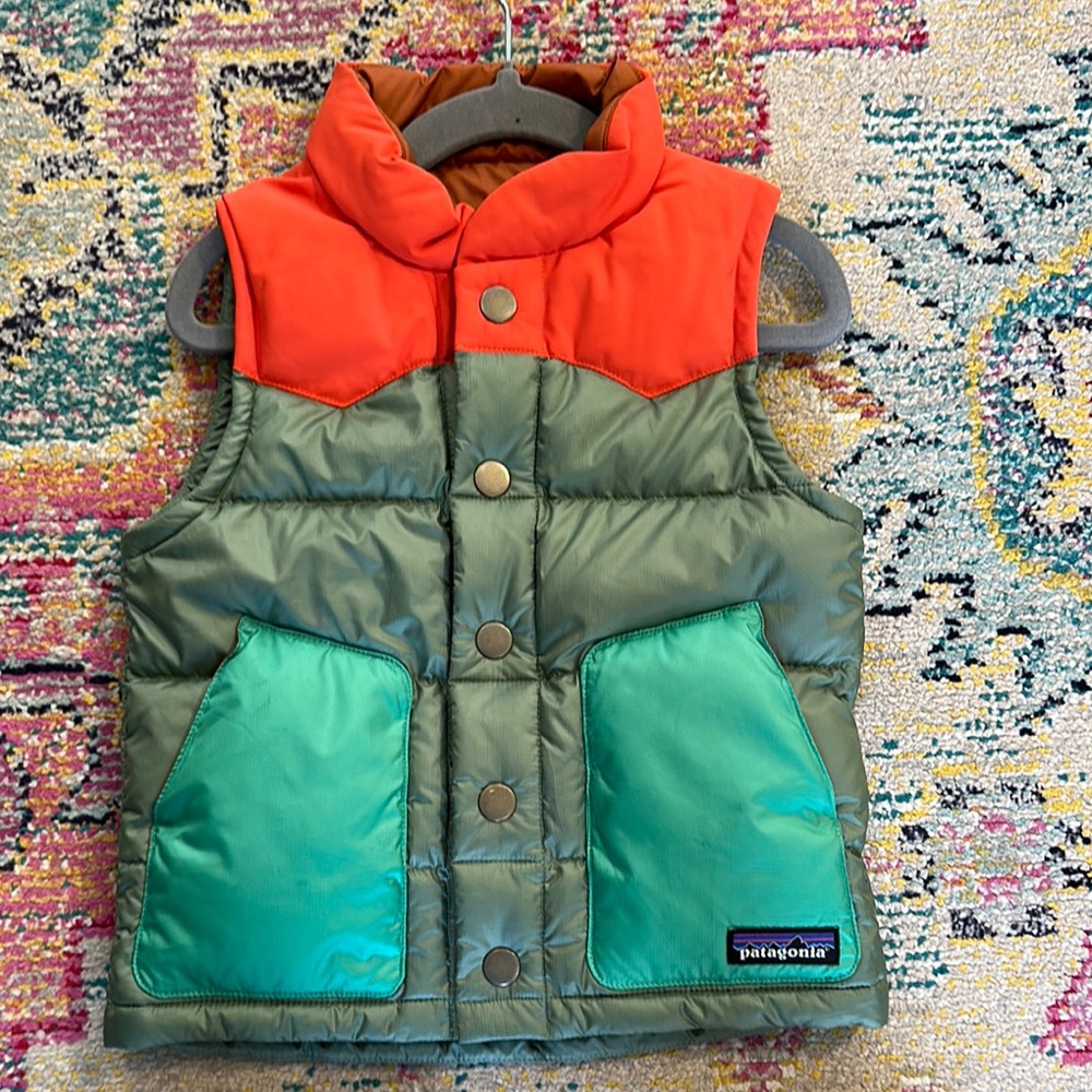 Patagonia Kids' Colorful Puffer Vest